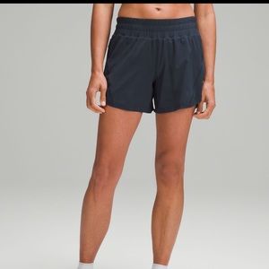 Lululemon Track that mid rise short navy